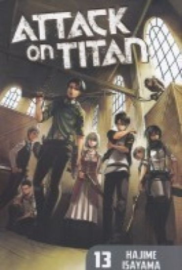 تصویر  Attack on titan 13 حمله به تایتان